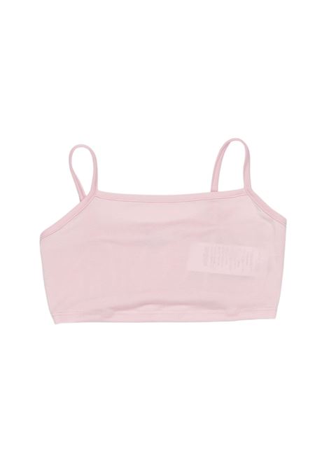 Blusa a fiori con ruches Lù-Lù BY MISS GRANT | LL4402ROSA